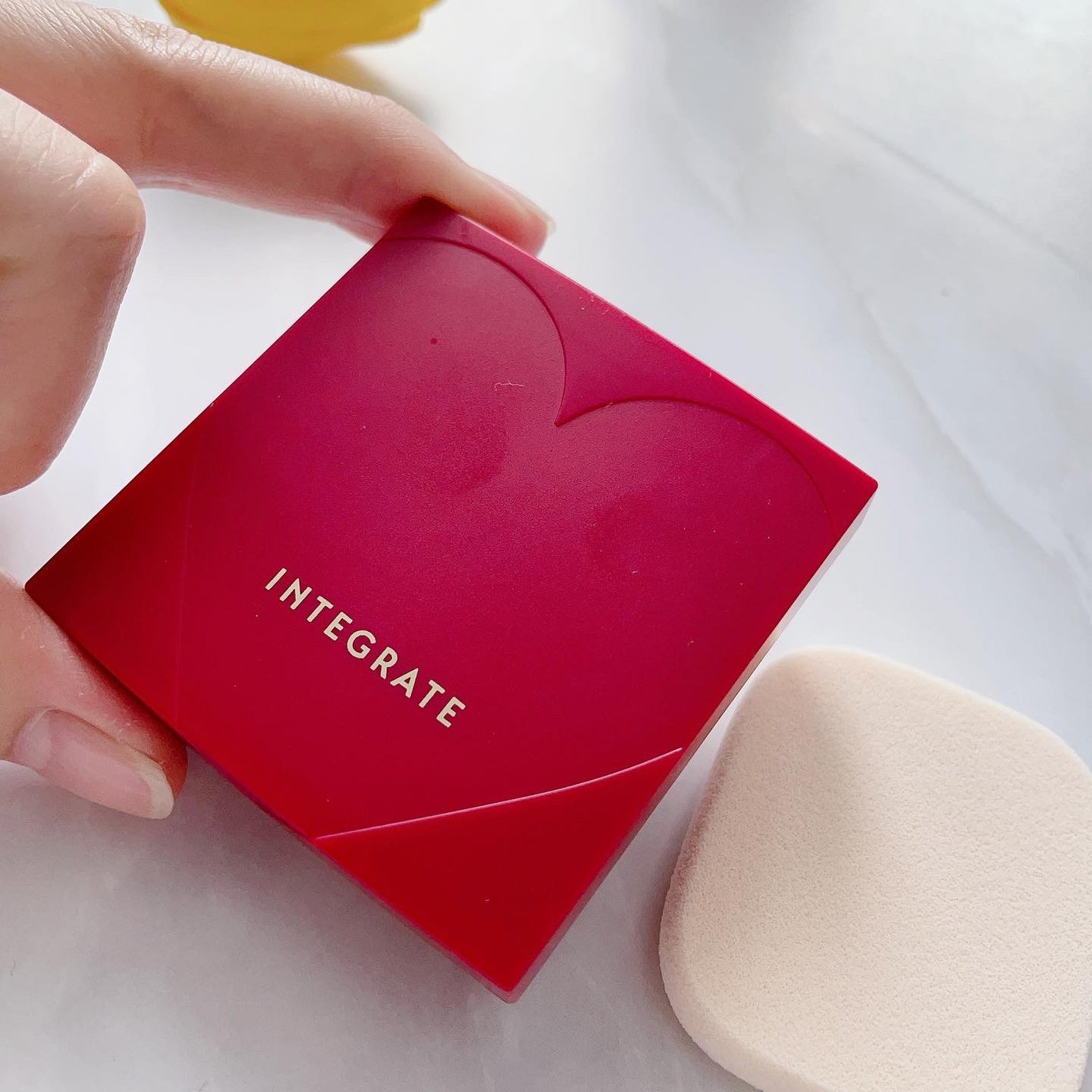 プロフィニッシュファンデーション/インテグレート/パウダーファンデーションを使ったクチコミ(2枚目)