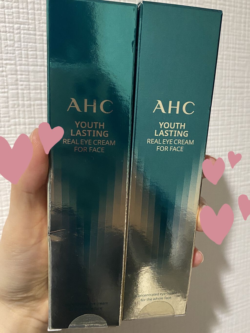  AHC ユース ラスティング リアル アイ クリーム フォー フェイス/AHC/アイケア・アイクリームを使ったクチコミ（2枚目）