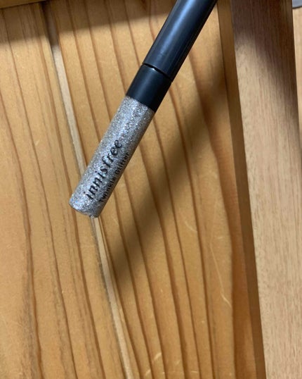 トゥインクル グリッター/innisfree/リキッドアイライナーを使ったクチコミ(1枚目)