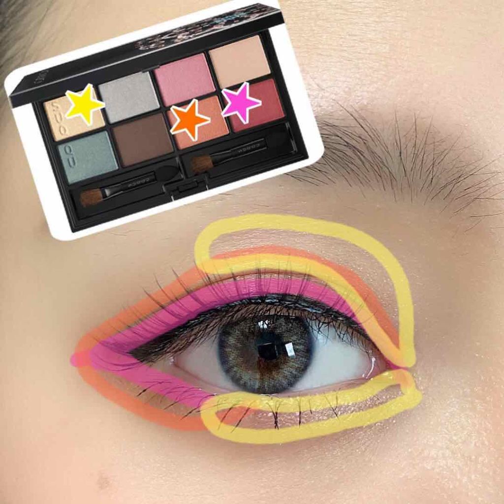 2018 クリスマス アイシャドウ コンパクト/SUQQU/アイシャドウパレットを使ったクチコミ(4枚目)