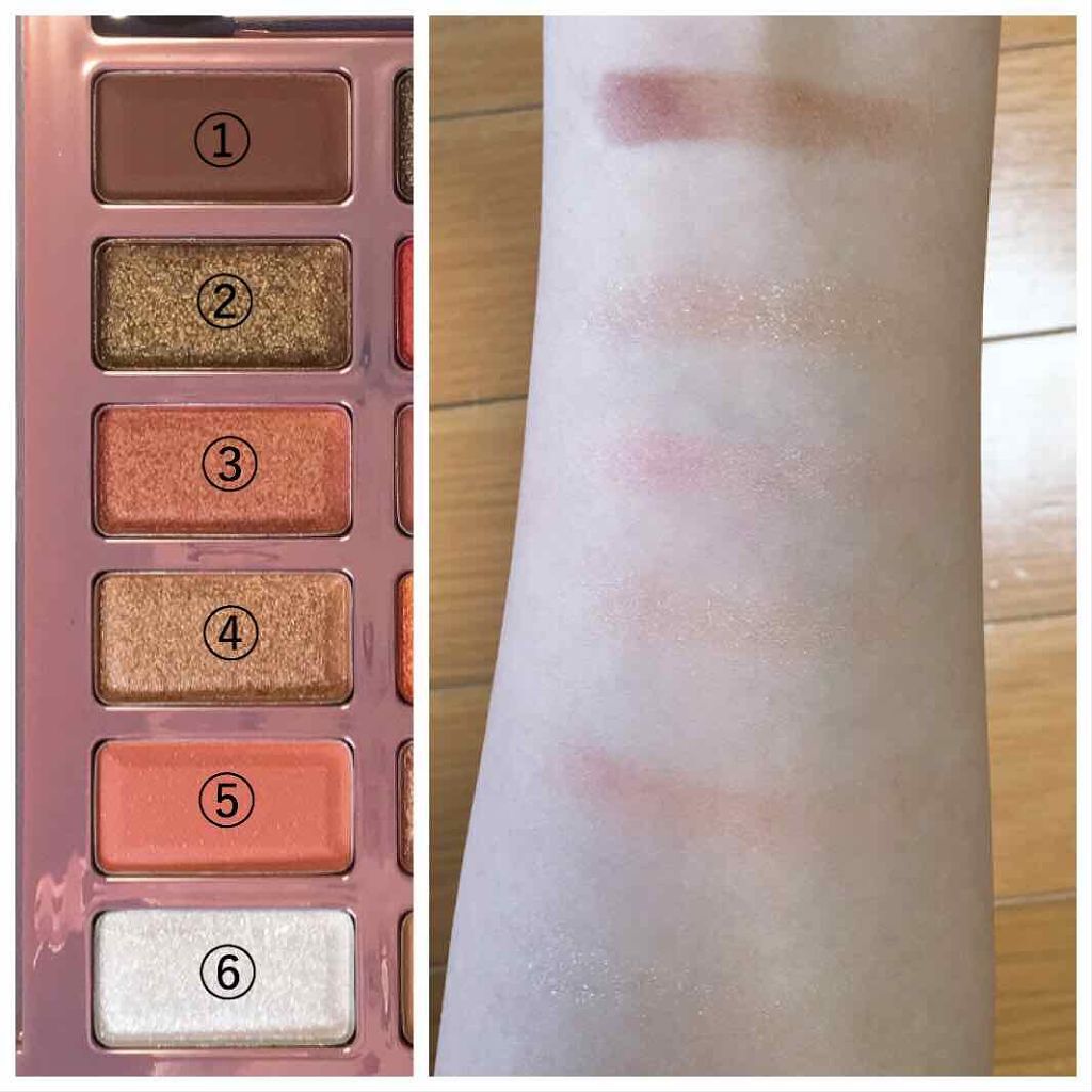 バレンタインボックス2 ピーチパレット/VAVI MELLO/アイシャドウパレットを使ったクチコミ（3枚目）