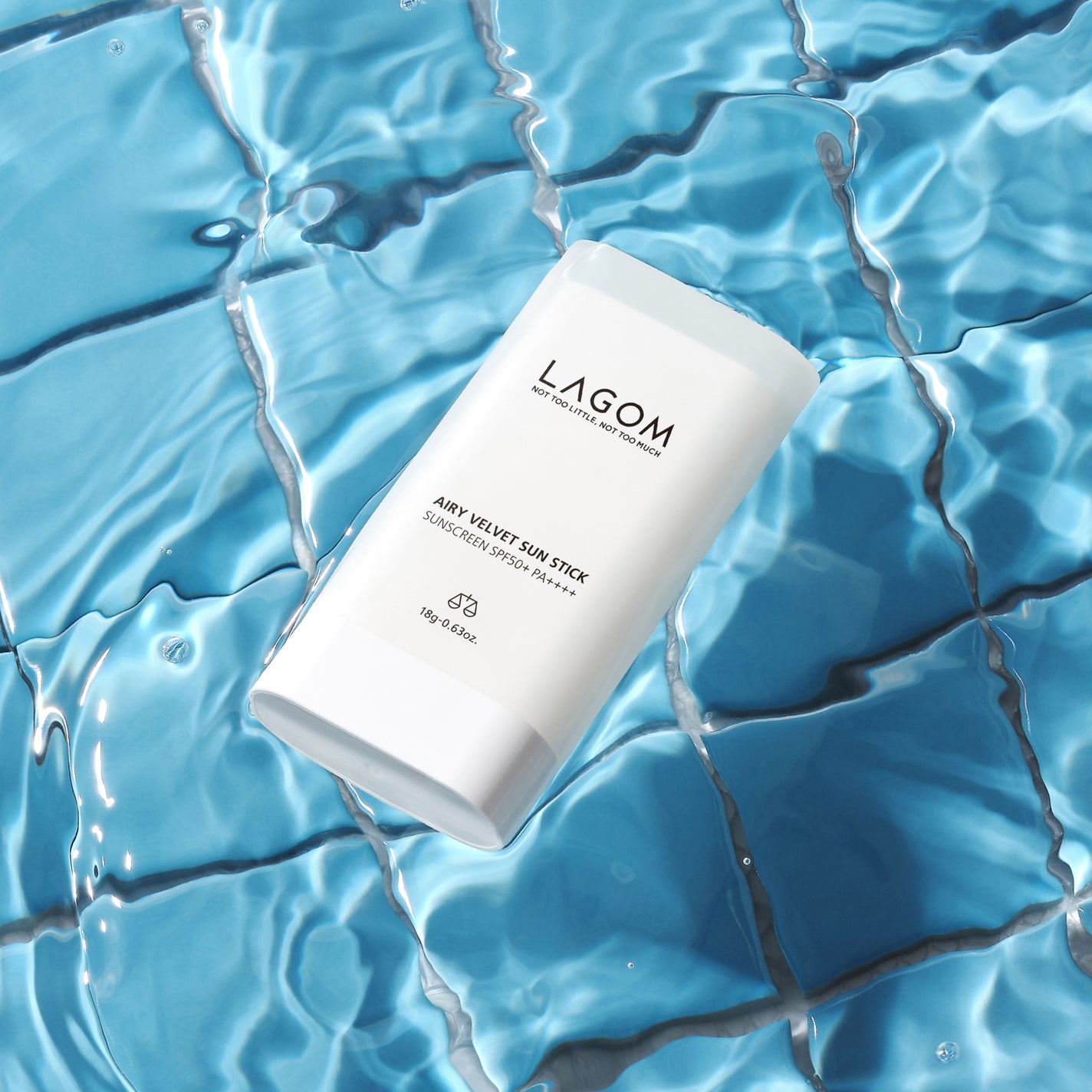 エアリーベルベット サンスティック SPF50+ PA++++/LAGOM /日焼け止めスティックを使ったクチコミ(1枚目)