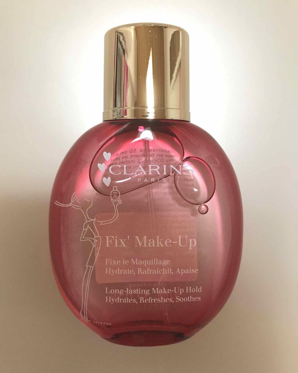 フィックス メイクアップ/CLARINS/ミスト状化粧水を使ったクチコミ(2枚目)