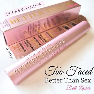 ベター ザン セックス マスカラ ドール ラッシュ/Too Faced/マスカラを使ったクチコミ（1枚目）