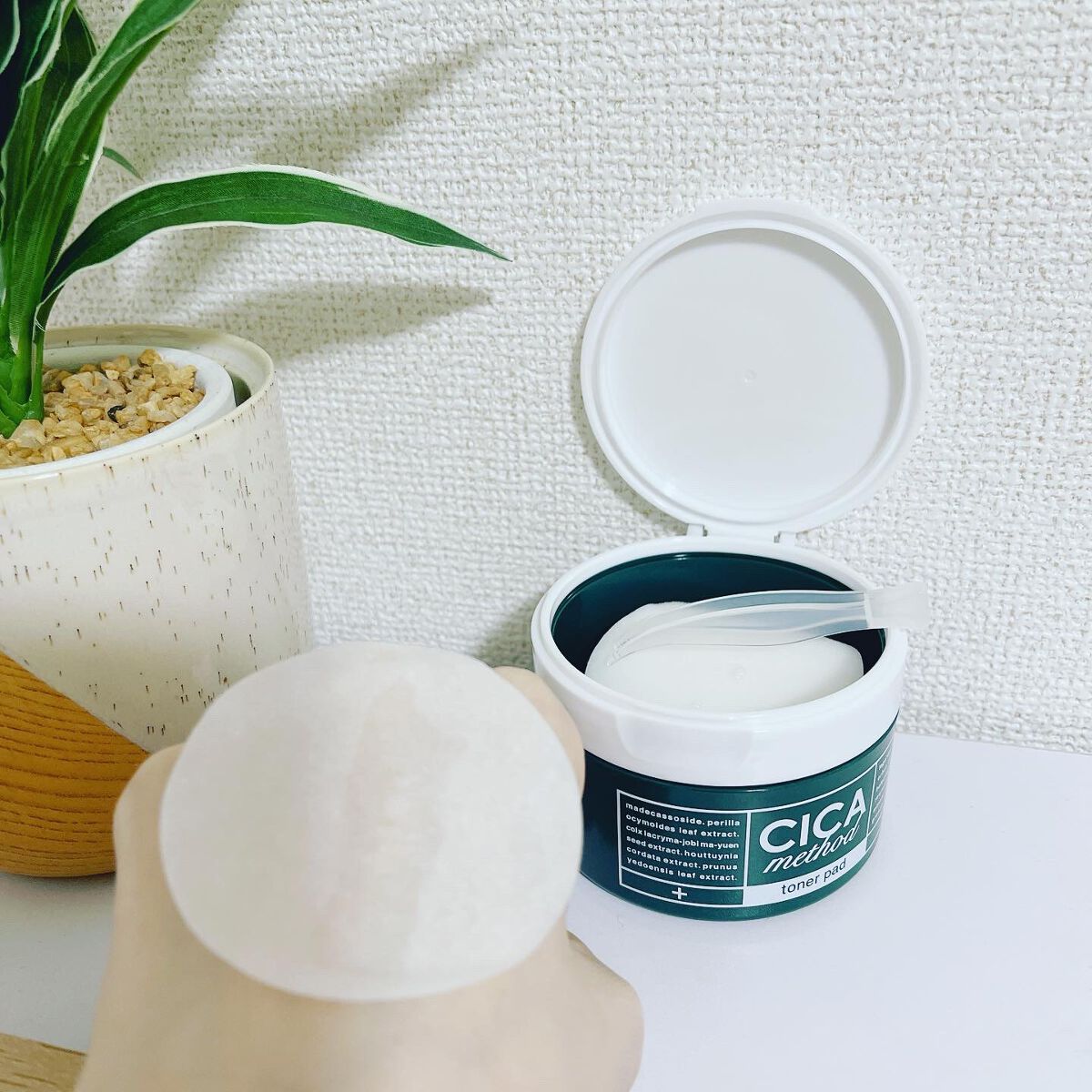 CICA method TONER PAD/コジット/化粧水を使ったクチコミ(3枚目)