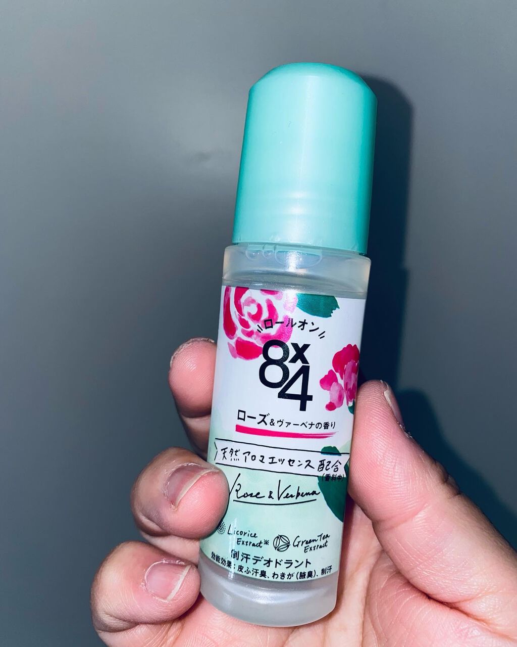 ロールオン ローズ&ヴァーベナの香り/8x4/デオドラント・制汗剤を使ったクチコミ(2枚目)