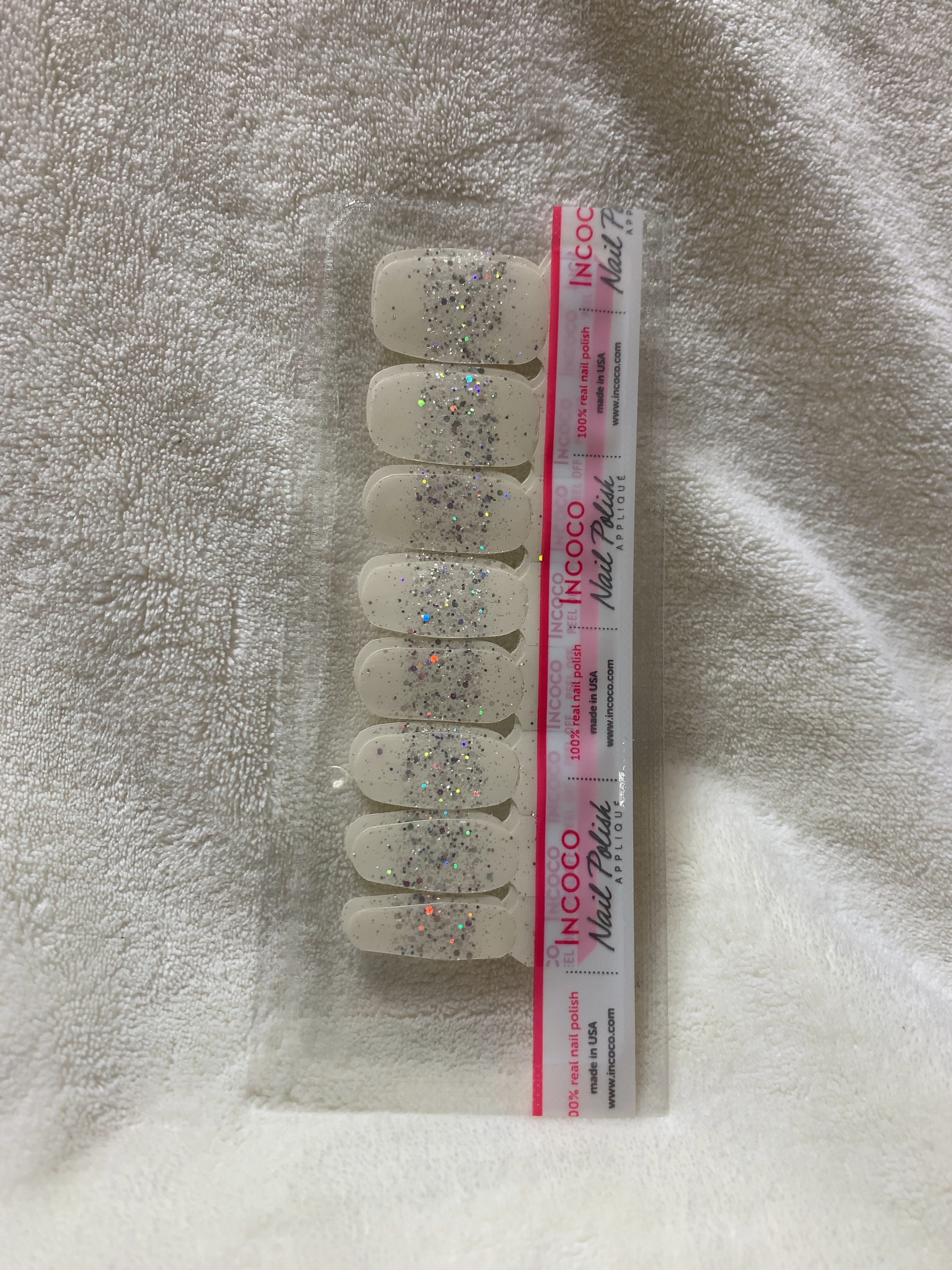 INCOCO インココ  マニキュアシート スター シャワー(Star Shower)/インココ/ネイルシールを使ったクチコミ（3枚目）