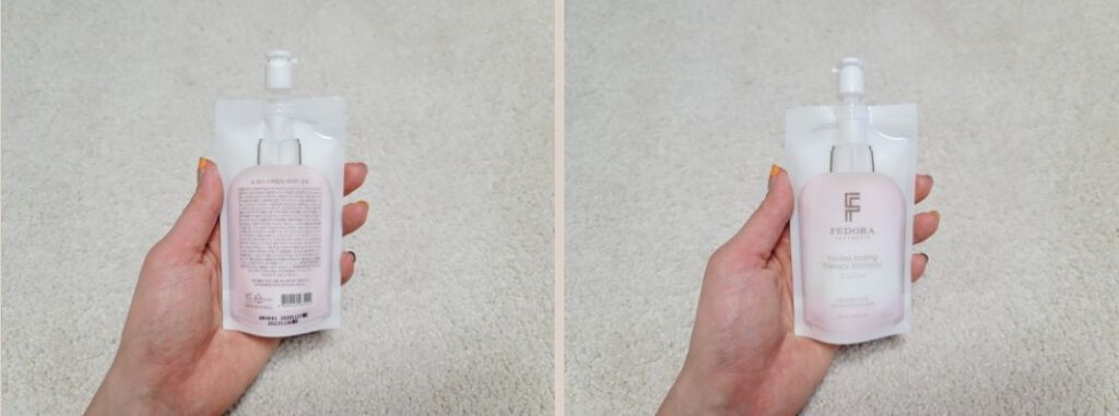 プロテイン シルキー ヘア セラピー アンプル/FEDORA AESTHETIC/スペシャルヘアケアを使ったクチコミ（3枚目）