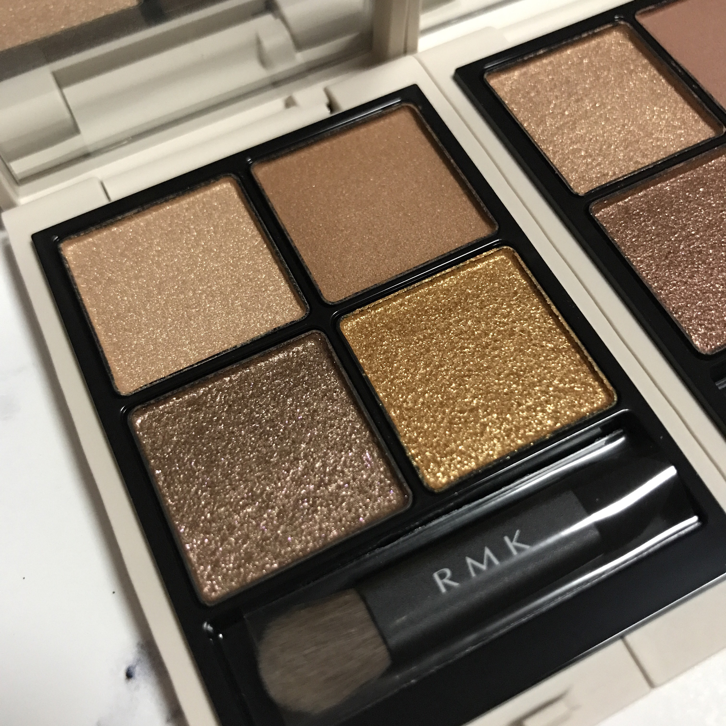 アイディファイニング ペンシル  EX-02 シマリング ヘーゼル（数量限定）/RMK/ペンシルアイライナーを使ったクチコミ（3枚目）