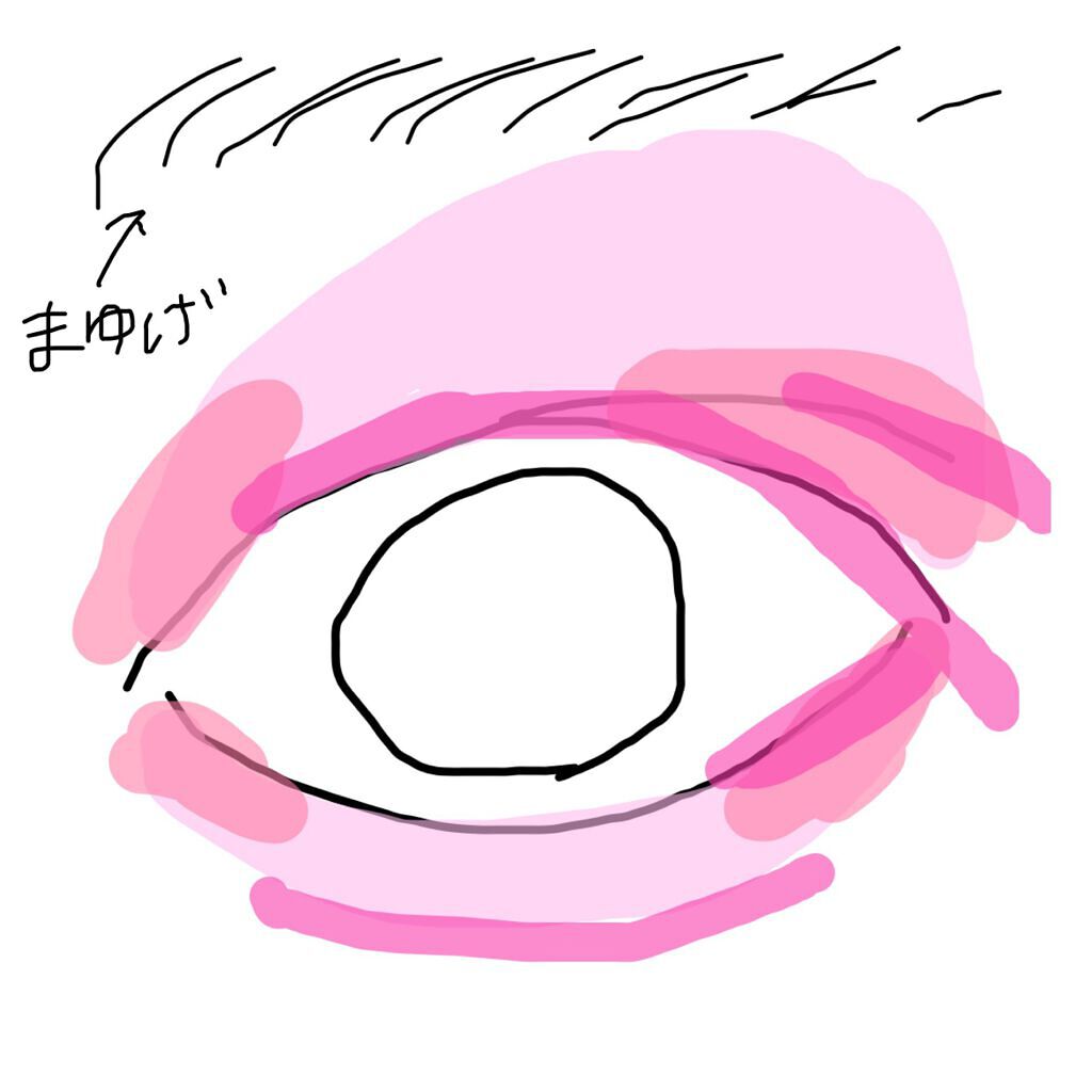 UR GLAM　EYESHADOW BRUSH B/U R GLAM/メイクブラシを使ったクチコミ（2枚目）