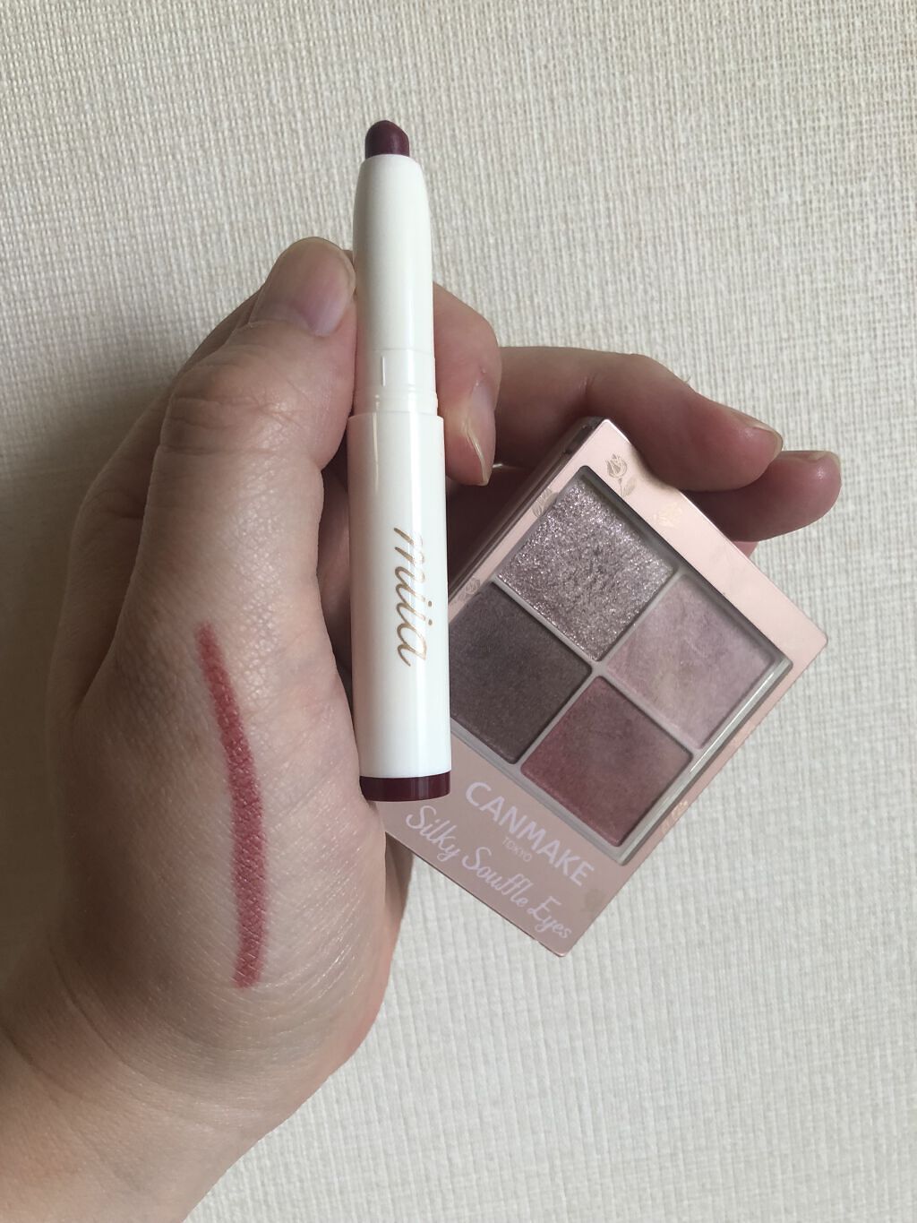 ミーア マルチライナー/DAISO/スティックアイシャドウを使ったクチコミ（1枚目）
