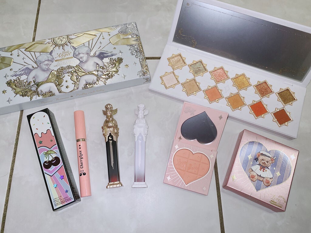 リトルエンジェル12色アイシャドウパレット/FlowerKnows/アイシャドウパレットを使ったクチコミ(2枚目)