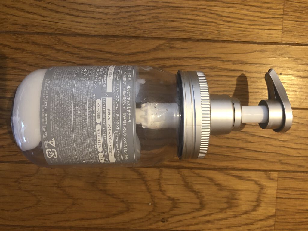 [旧商品]スムース ホイップクリーム シャンプー／スムース フルーツクリーム トリートメント フルーツクリーム トリートメント/アミノメイソン/シャンプー・コンディショナーを使ったクチコミ（2枚目）