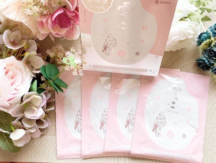 ゼトックスタイル 雪っこフェイスマスクのクチコミ「#PR 
この商品は企業様より提供を受けて投稿しています。
雪っこフェイスマスク🌸
日本.....」(1枚目)