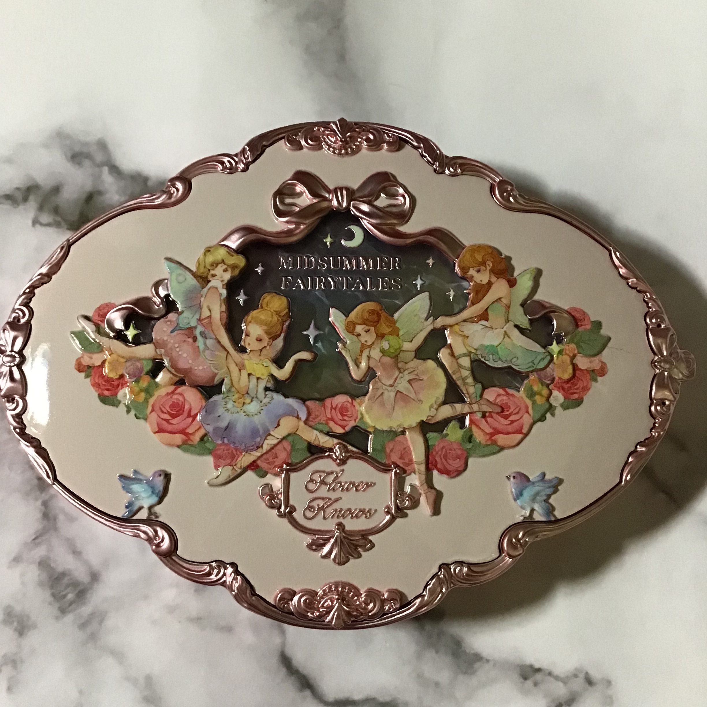 ミッドサマーフェアリーテイルズコレクション 5色アイシャドウパレット 01 Hazel Fawn/FlowerKnows/アイシャドウパレットを使ったクチコミ（2枚目）