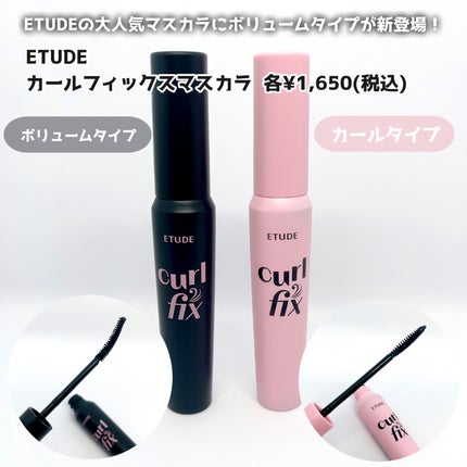 カールフィックスマスカラ/ETUDE/マスカラを使ったクチコミ(2枚目)