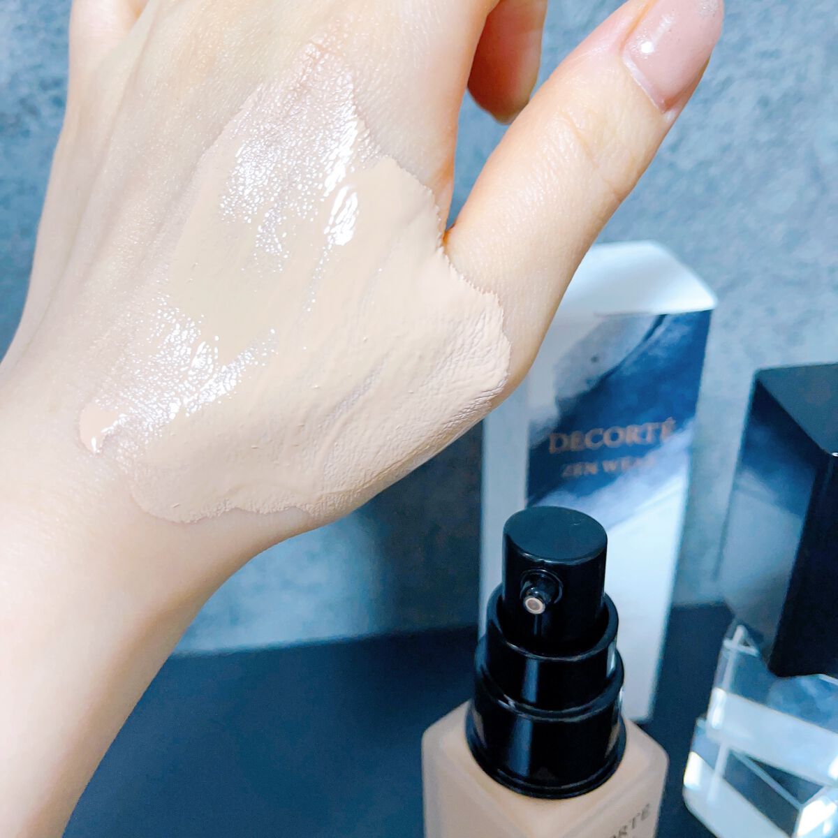 ゼン ウェア フルイド/DECORTÉ/リキッドファンデーションを使ったクチコミ(4枚目)