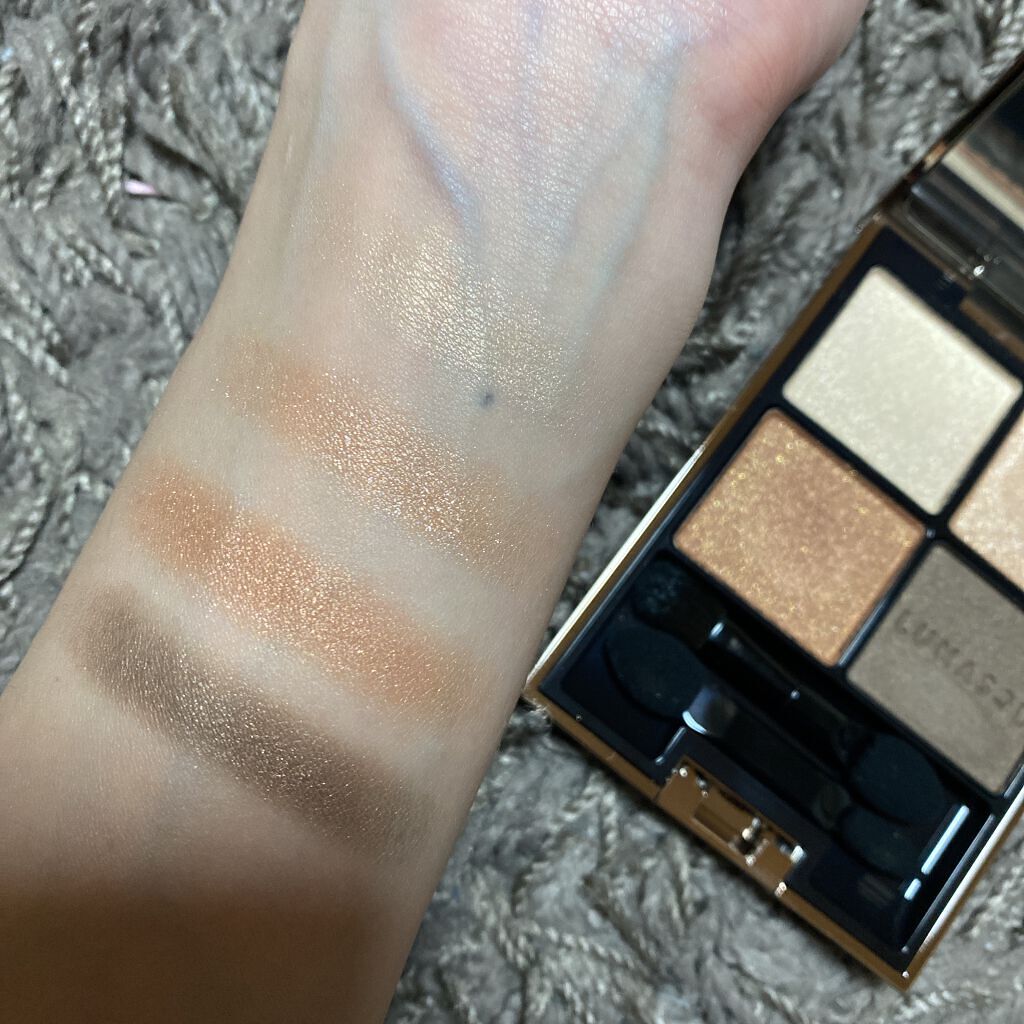 アイカラーレーション EX21 Serval Cat（限定発売）/LUNASOL/アイシャドウパレットを使ったクチコミ（3枚目）