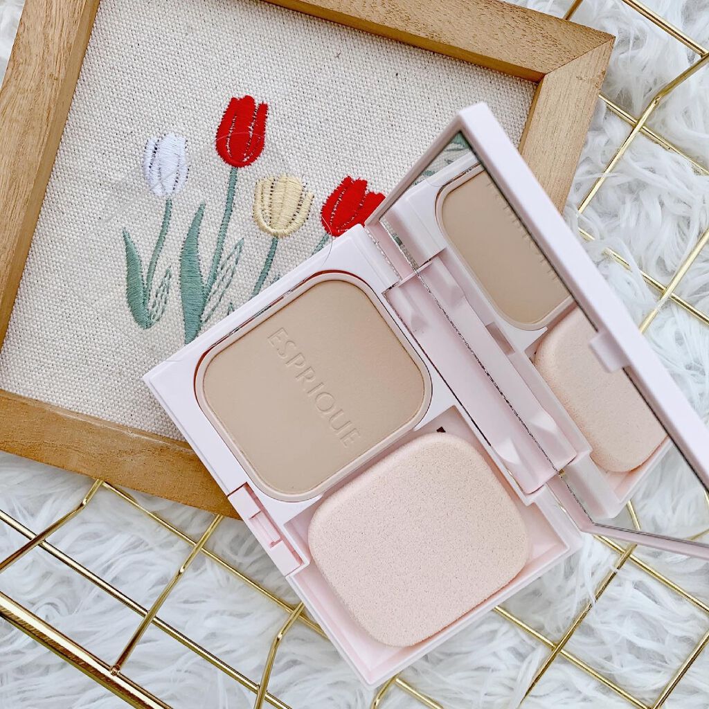 シンクロフィット パクト EX/ESPRIQUE/パウダーファンデーションを使ったクチコミ(1枚目)