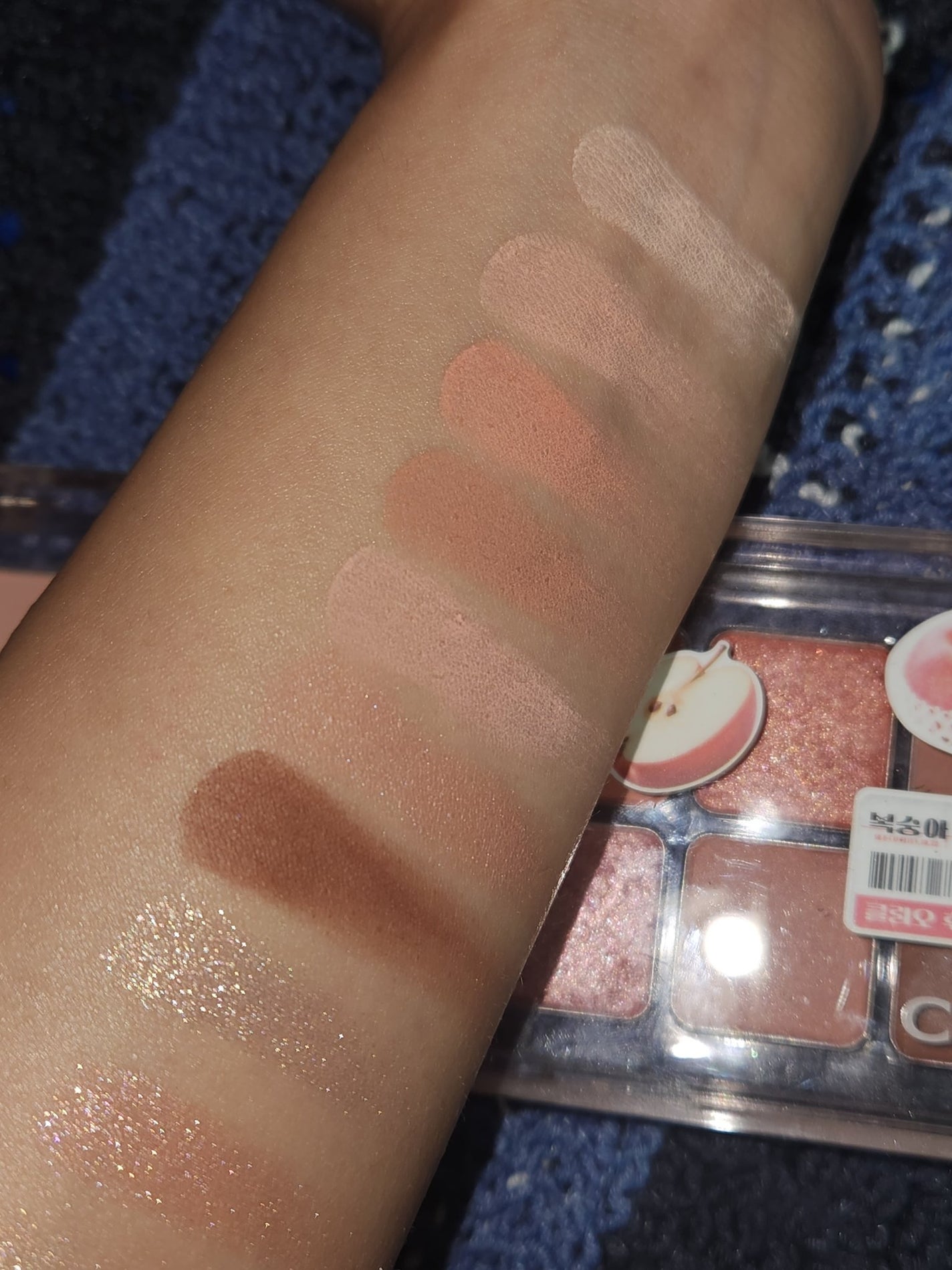 プロ アイ パレット エアー/CLIO/アイシャドウパレットを使ったクチコミ(5枚目)