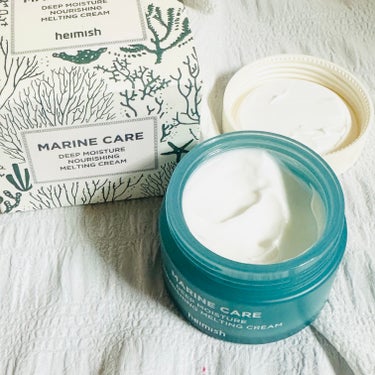 heimish Marine Care Rich Cream のクチコミ「マリンケアクリームは
ミラクルマリンウォターで
肌の浄化効果、外部の有害環境から肌を
保護し健.....」（2枚目）