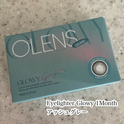 Eyelighter Glowy 1Month/OLENS/カラーコンタクトレンズを使ったクチコミ(5枚目)