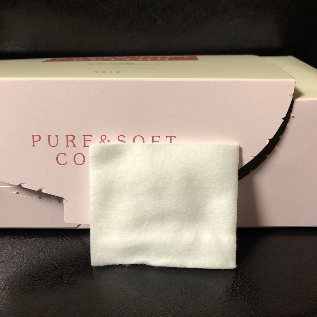 ピュア&ソフトコットン/コーセー/コットンを使ったクチコミ(3枚目)