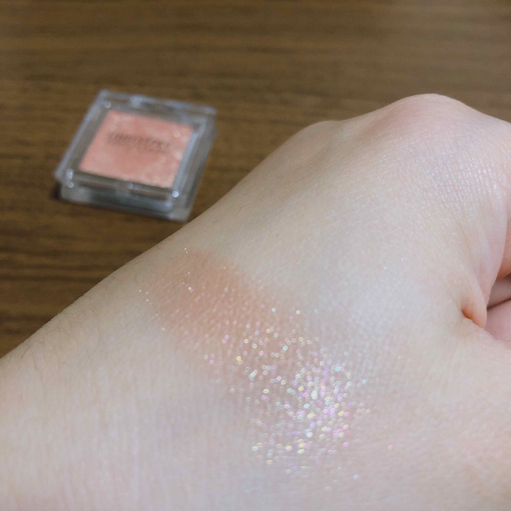 マイアイシャドウ グリッター/innisfree/単色アイシャドウを使ったクチコミ（2枚目）