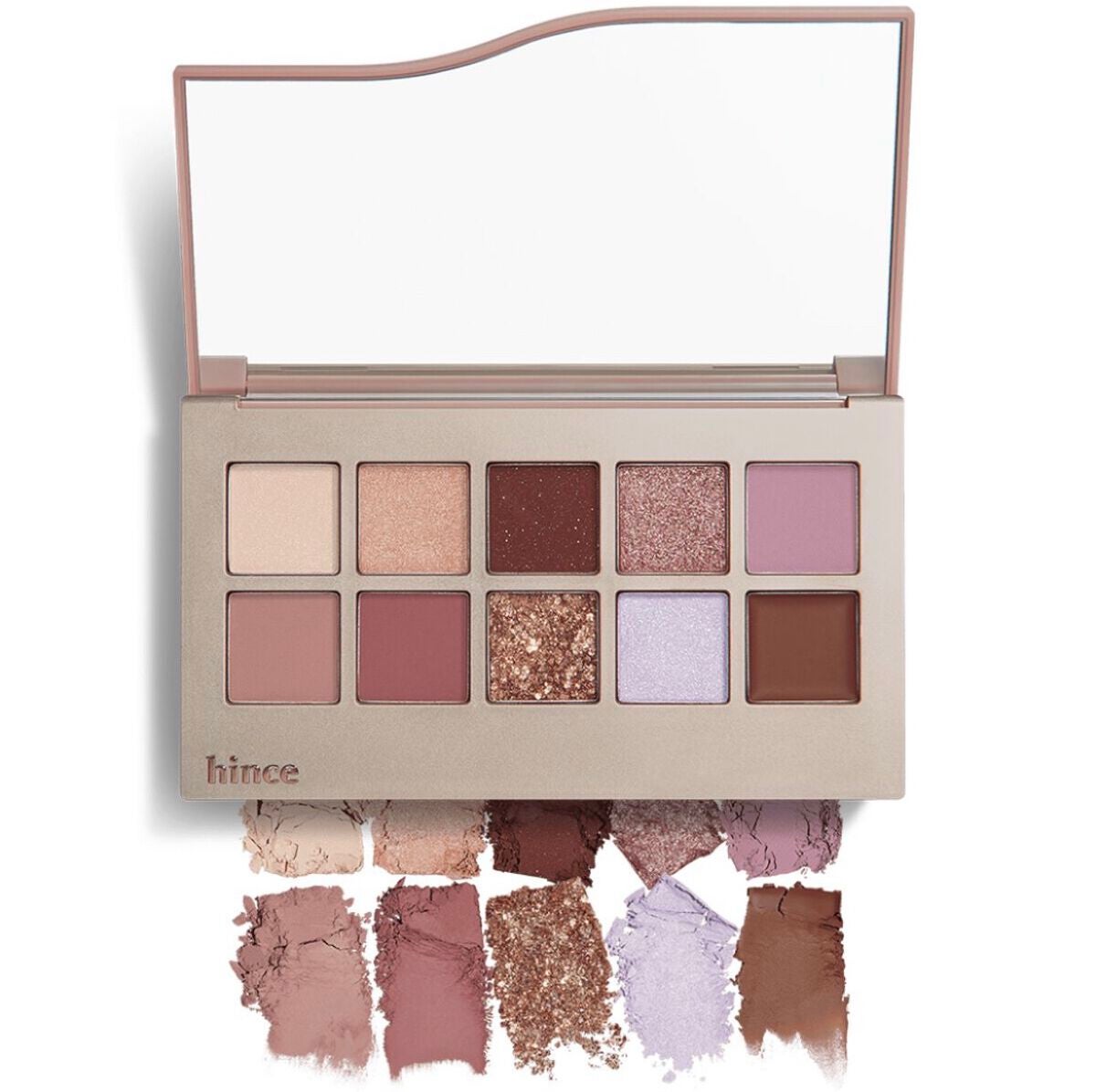 ニューデップスアイシャドウパレット/hince/アイシャドウパレットを使ったクチコミ(1枚目)