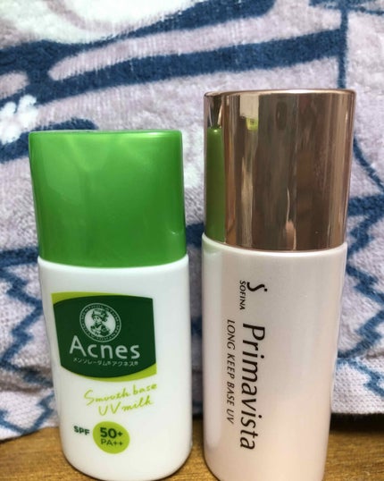 薬用スムースベースUVミルク/メンソレータム アクネス/化粧下地を使ったクチコミ(1枚目)