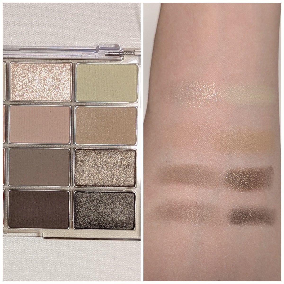 ソフトブラーリングアイパレット/wakemake/アイシャドウパレットを使ったクチコミ(4枚目)