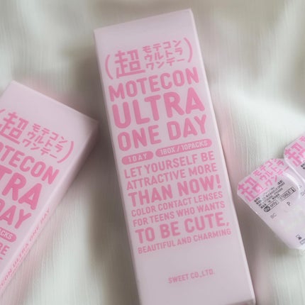 超モテコンウルトラワンデー/モテコン/ワンデー(1DAY)カラコンを使ったクチコミ(4枚目)