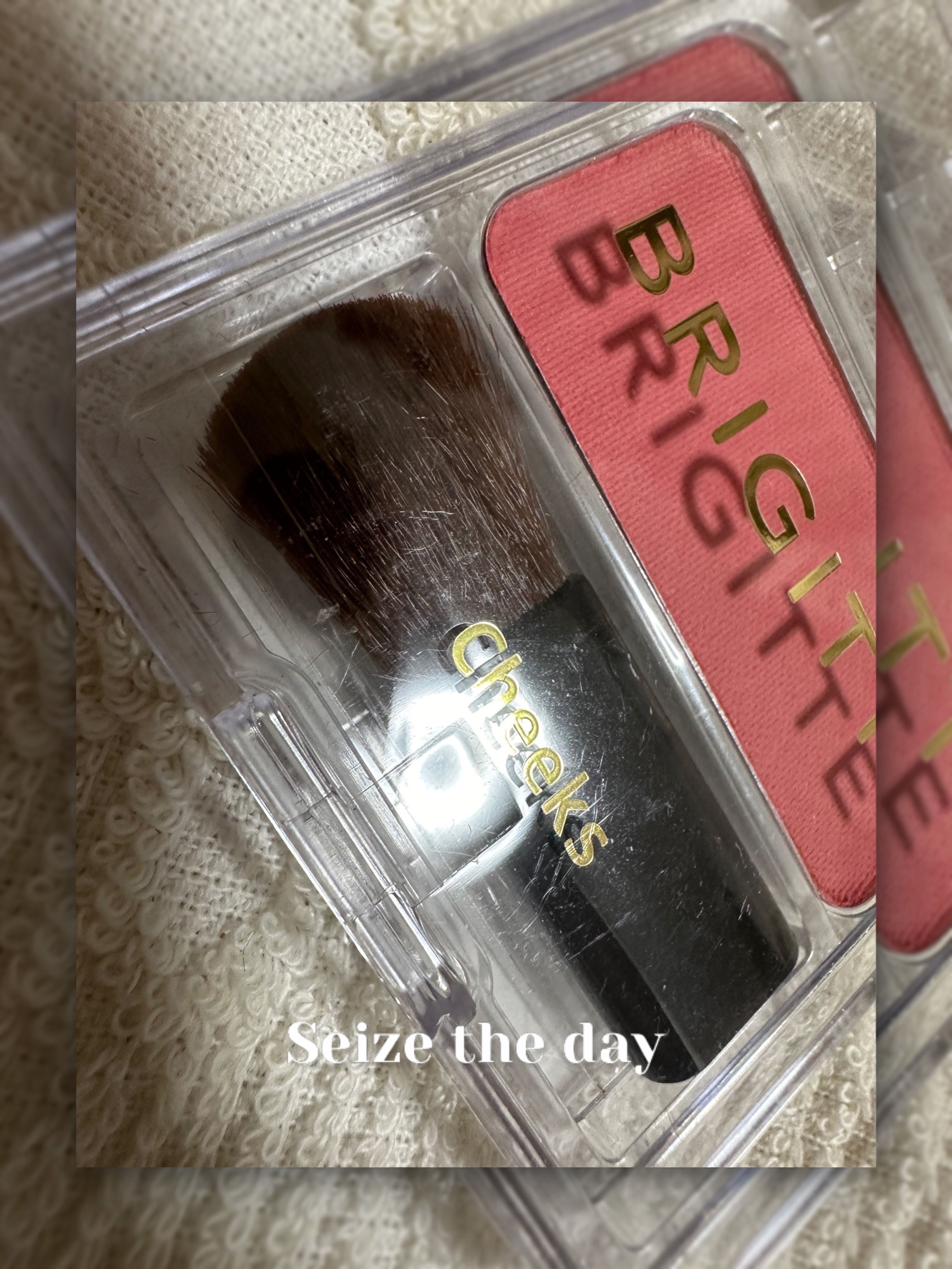 パウダーチーク/BRIGITTE/パウダーチークを使ったクチコミ（1枚目）