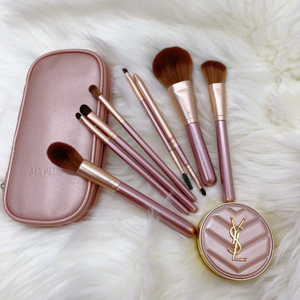 ブラックメイクブラシ8本セット-Dawnシリーズ/SIXPLUS/メイクブラシを使ったクチコミ(8枚目)