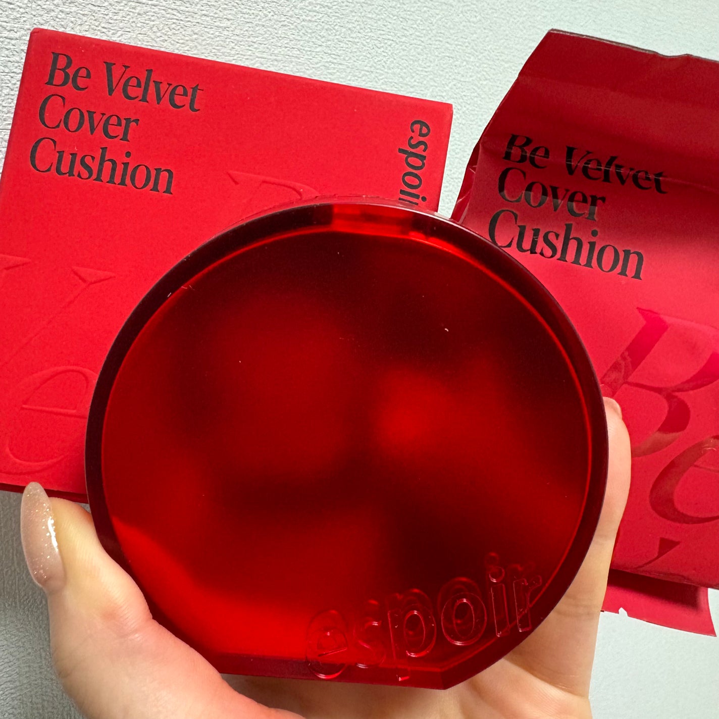 ビーベルベットカバークッション/espoir/クッションファンデーションを使ったクチコミ(1枚目)