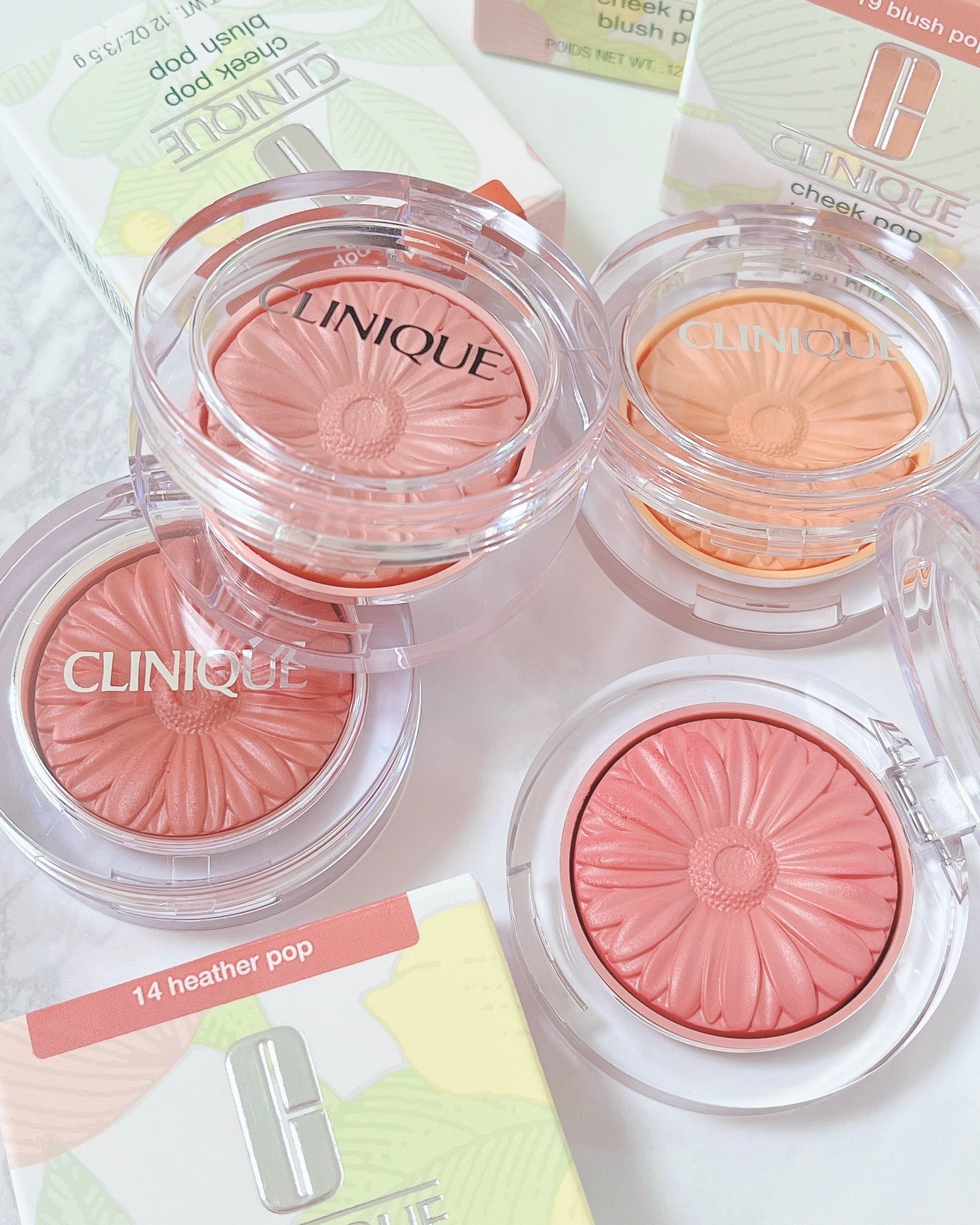 チーク ポップ/CLINIQUE/パウダーチークを使ったクチコミ(4枚目)