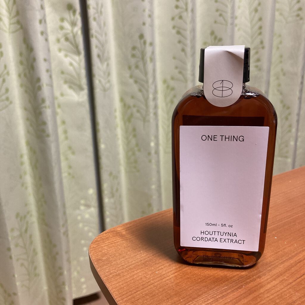 ドクダミ化粧水/ONE THING/化粧水を使ったクチコミ（1枚目）