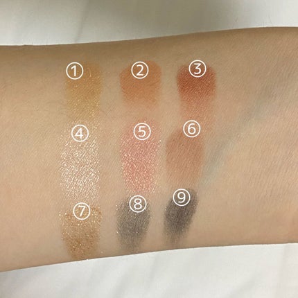 スモール アイシャドウ X 9: ファイティング フォー ザ ビューティー オブ フルイディティ/M・A・C/アイシャドウパレットを使ったクチコミ(4枚目)