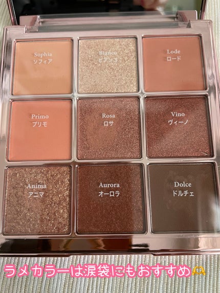The Bella collection eyeshadow palette/CELEFIT/アイシャドウパレットを使ったクチコミ(3枚目)