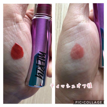 オーロラ デュイ ティント/MERZY/リップティントを使ったクチコミ(2枚目)