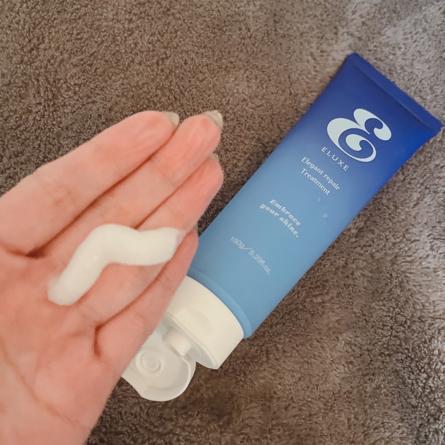 エレガントリペアトリートメント/ELUXE /洗い流すヘアトリートメントを使ったクチコミ(3枚目)