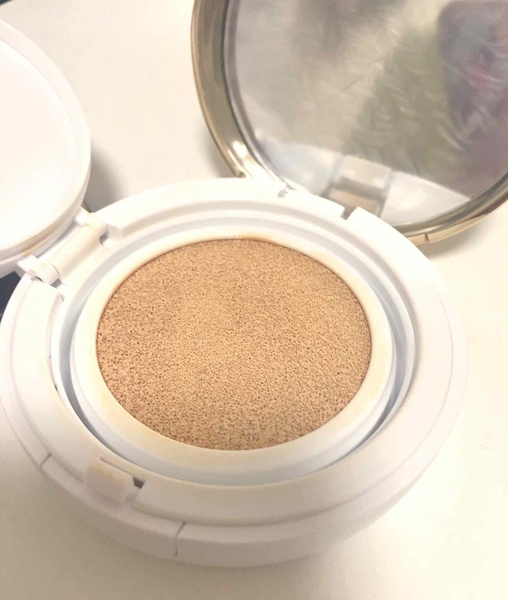 M クッション ファンデーション(モイスチャー)/MISSHA/クッションファンデーションを使ったクチコミ（3枚目）