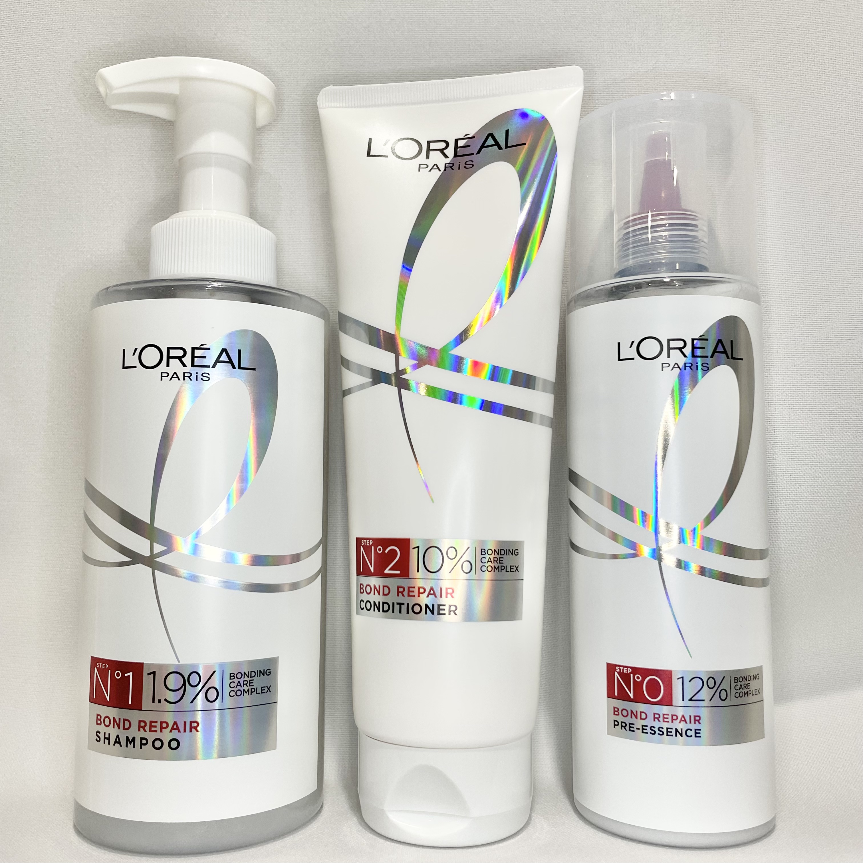 ロレアル パリ ボンド リペア シャンプー／コンディショナー/ロレアル パリ/市販シャンプーを使ったクチコミ（1枚目）