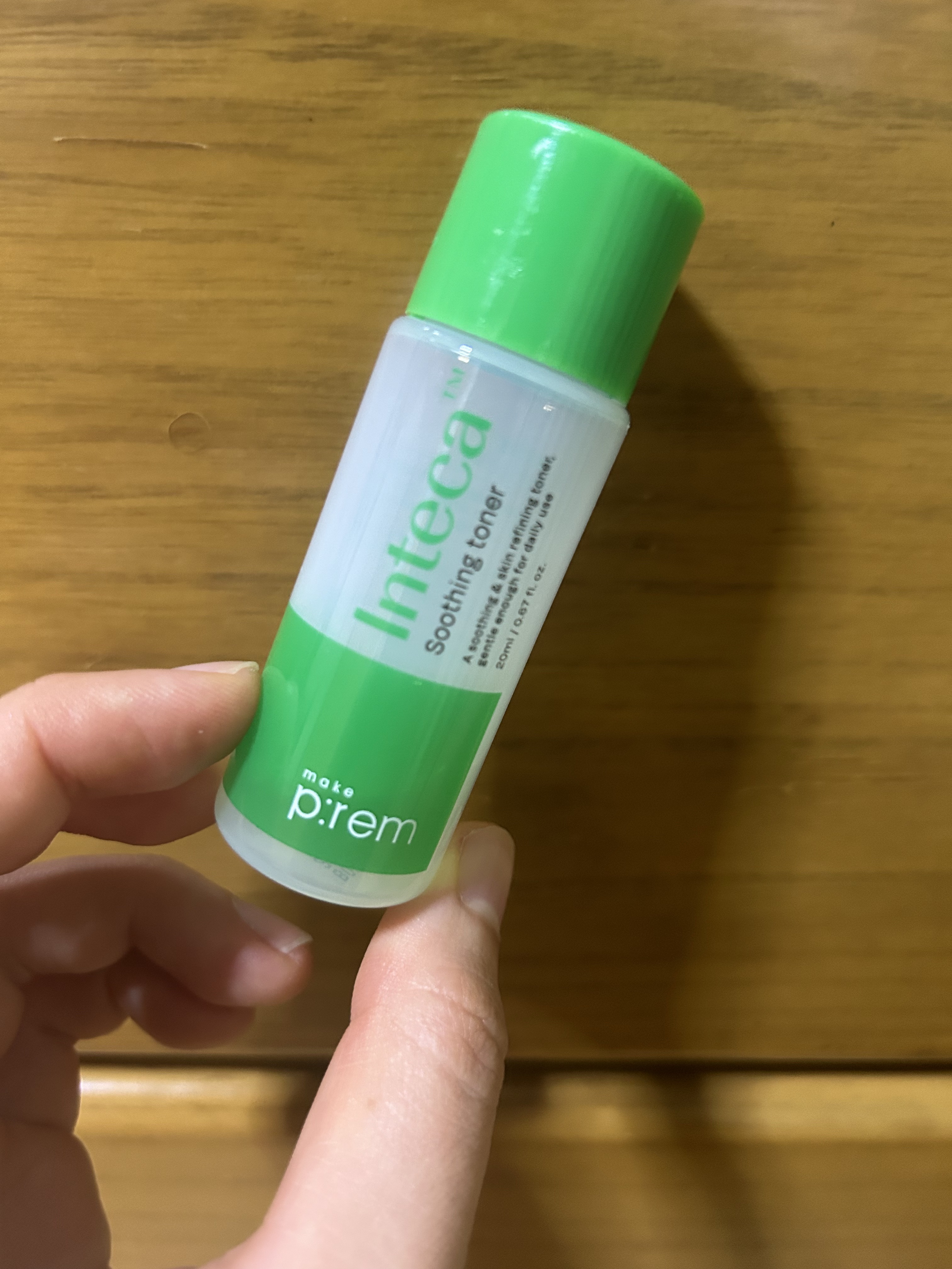 インテカ スージングトナー/make prem/化粧水を使ったクチコミ（1枚目）