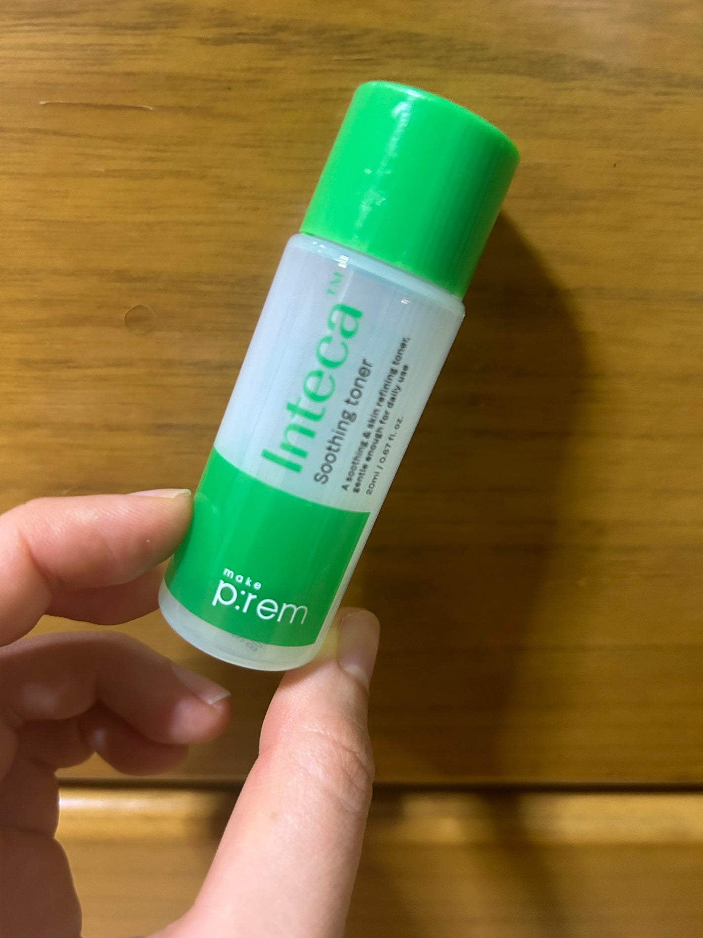 インテカ スージングトナー/make prem/化粧水を使ったクチコミ(1枚目)