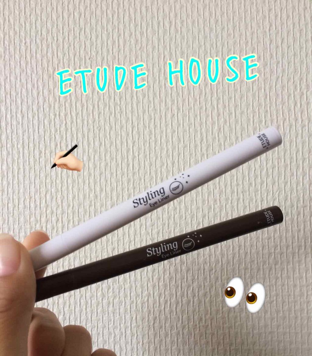 スタイリング アイライナー/ETUDE/ペンシルアイライナーを使ったクチコミ(1枚目)
