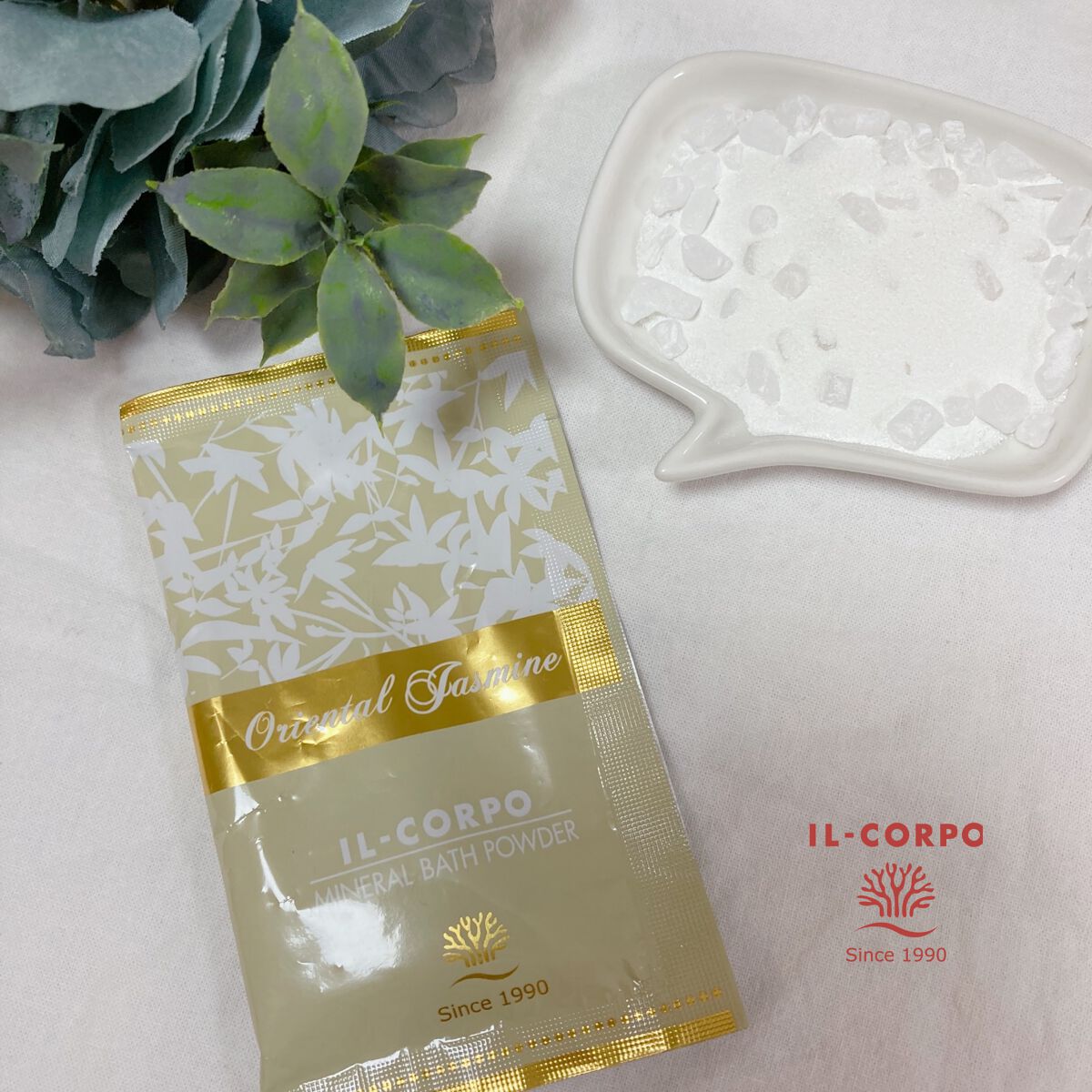 ミネラルバスパウダー グリーティングギフト/イルコルポ/入浴剤セットを使ったクチコミ(1枚目)