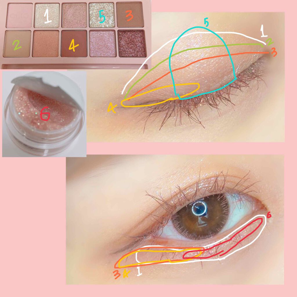 プロ アイ パレット/CLIO/アイシャドウパレットを使ったクチコミ(2枚目)