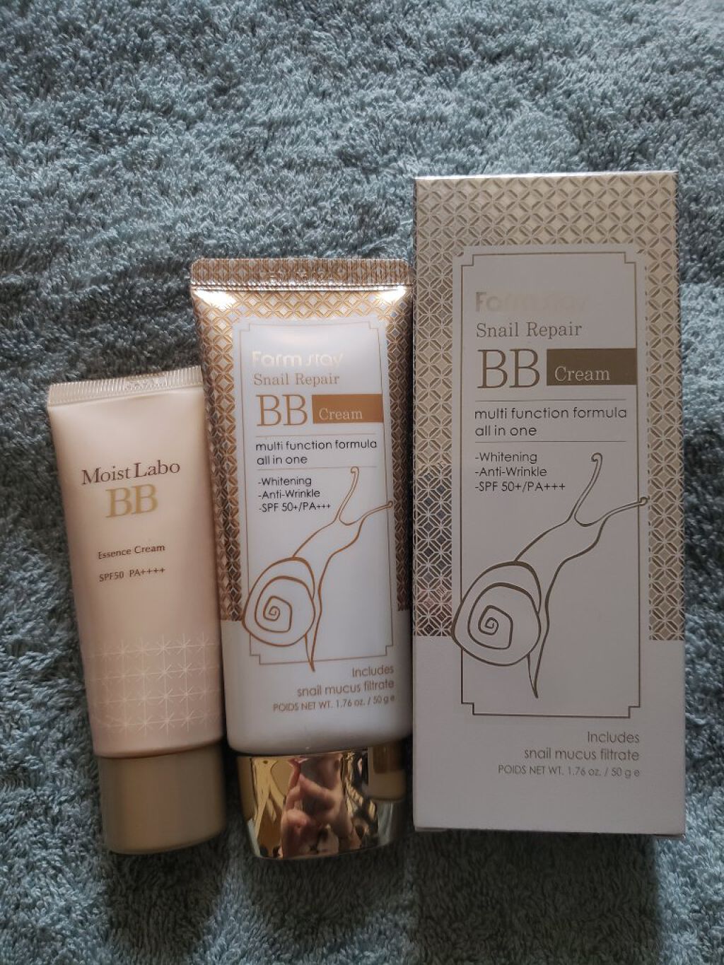 モイストラボ BBエッセンスクリーム/Moist Labo/BBクリームを使ったクチコミ(2枚目)