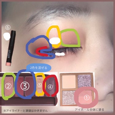 UR GLAM　EYESHADOW STICK/U R GLAM/ジェル・クリームアイシャドウを使ったクチコミ（3枚目）